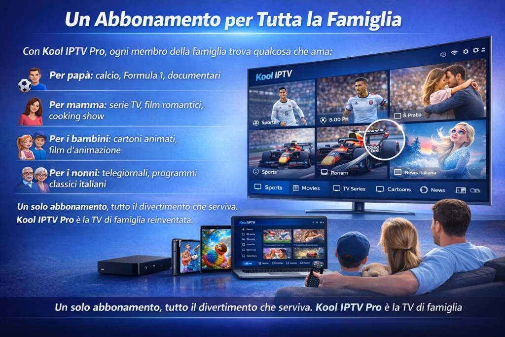 Un Abbonamento per Tutta la Famiglia