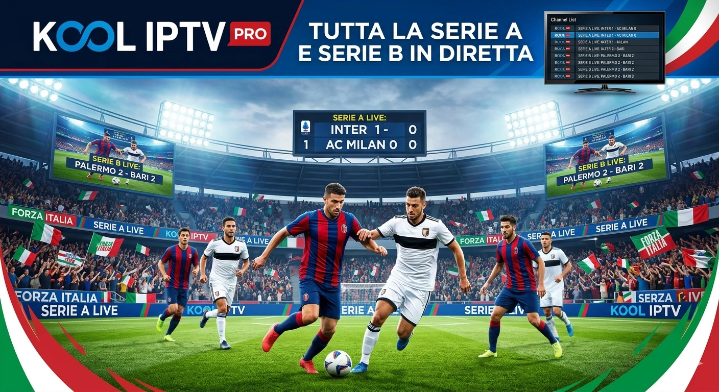 Kool IPTV: Lo Sport Italiano e Internazionale in Diretta